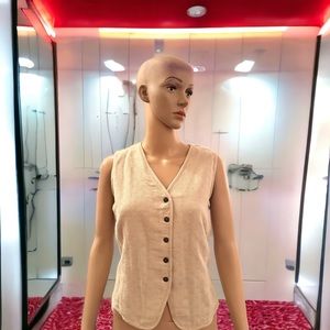 The Territory Ahead Blouse/Vest-NWOT